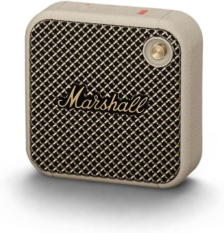 Marshall 1006294 Willen Cream Portable Bluetooth Speaker