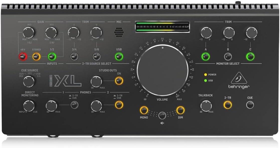 Behringer Studio XL Monitor Controller USB Audio Interface