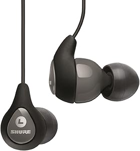 Shure SE112-GR-A Professional In-Ear Headphones - Gray