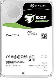 Seagate ST12000NM002G Exos X18 16TB Enterprise HDD — main product image