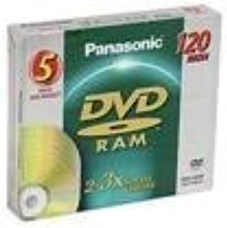 Panasonic LM-AF120LU5 DVD-RAM 4.7GB Discs