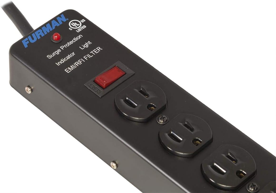 Furman SS-6 6-Outlet Pro Surge Suppressor Strip