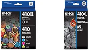 Epson 410XL Combo Pack Ink Cartridges High Capacity