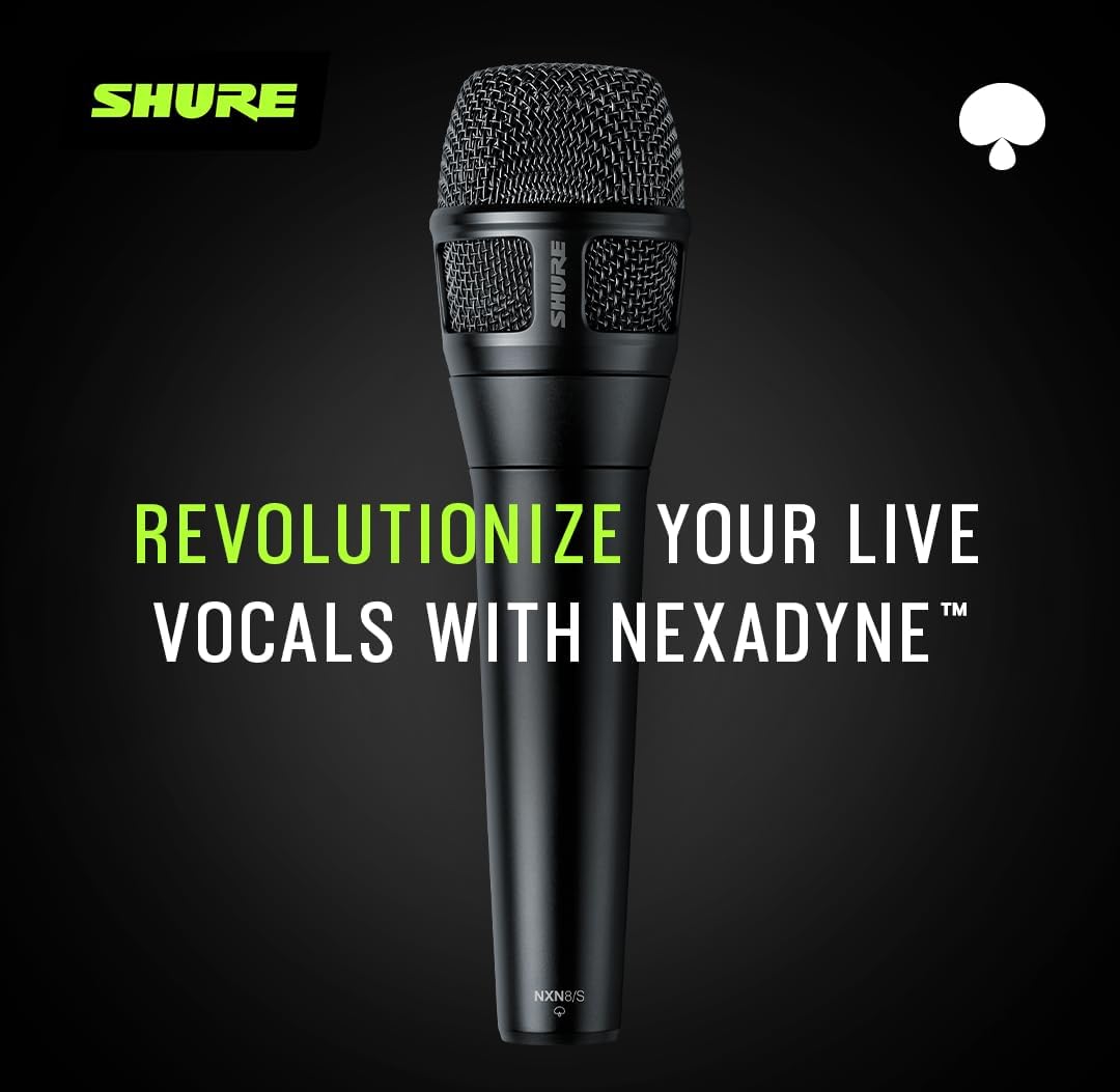 Shure NXN8/S Nexadyne Supercardioid Vocal Microphone Dynamic