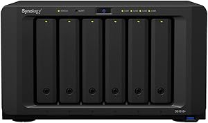 Synology DS161811 NAS Server 16GB RAM 1TB SSD 8TB HDD — main product image