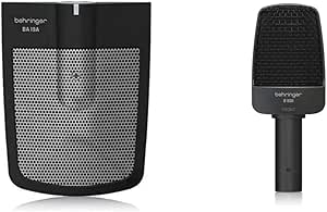 Behringer BA 19A & B 906 Instrument Vocal Microphone Bundle