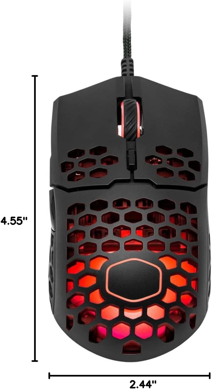 Cooler Master MM-711-KKOL1 Lightweight RGB Gaming Mouse