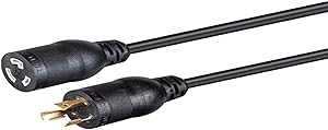 Monoprice 135065 Heavy Duty Locking Extension Cord 10ft — main product image