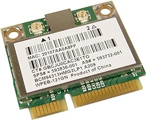 HP 593732-001 Broadcom WiFi Card WPEB-121Gn