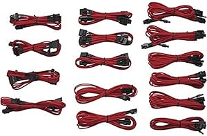 Corsair CP-8920049 Standard Power Cable Kit Red