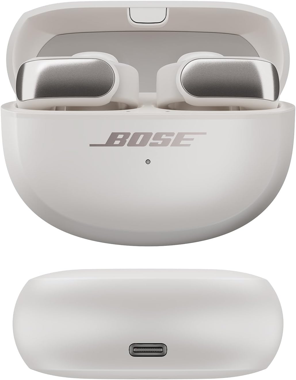 Bose 881046-0020-cr Ultra Open Earbuds - White Smoke (Renewed)