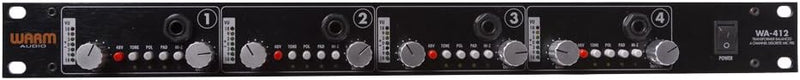 Warm Audio WA-412 4-Channel Microphone Preamp with DI — main product image