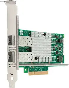 HP X550-T2 10GbE Dual Port Network Card — main product image
