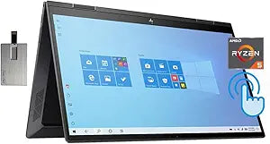 HP Envy x360 Ryzen 5 2-in-1 Touchscreen Laptop — main product image