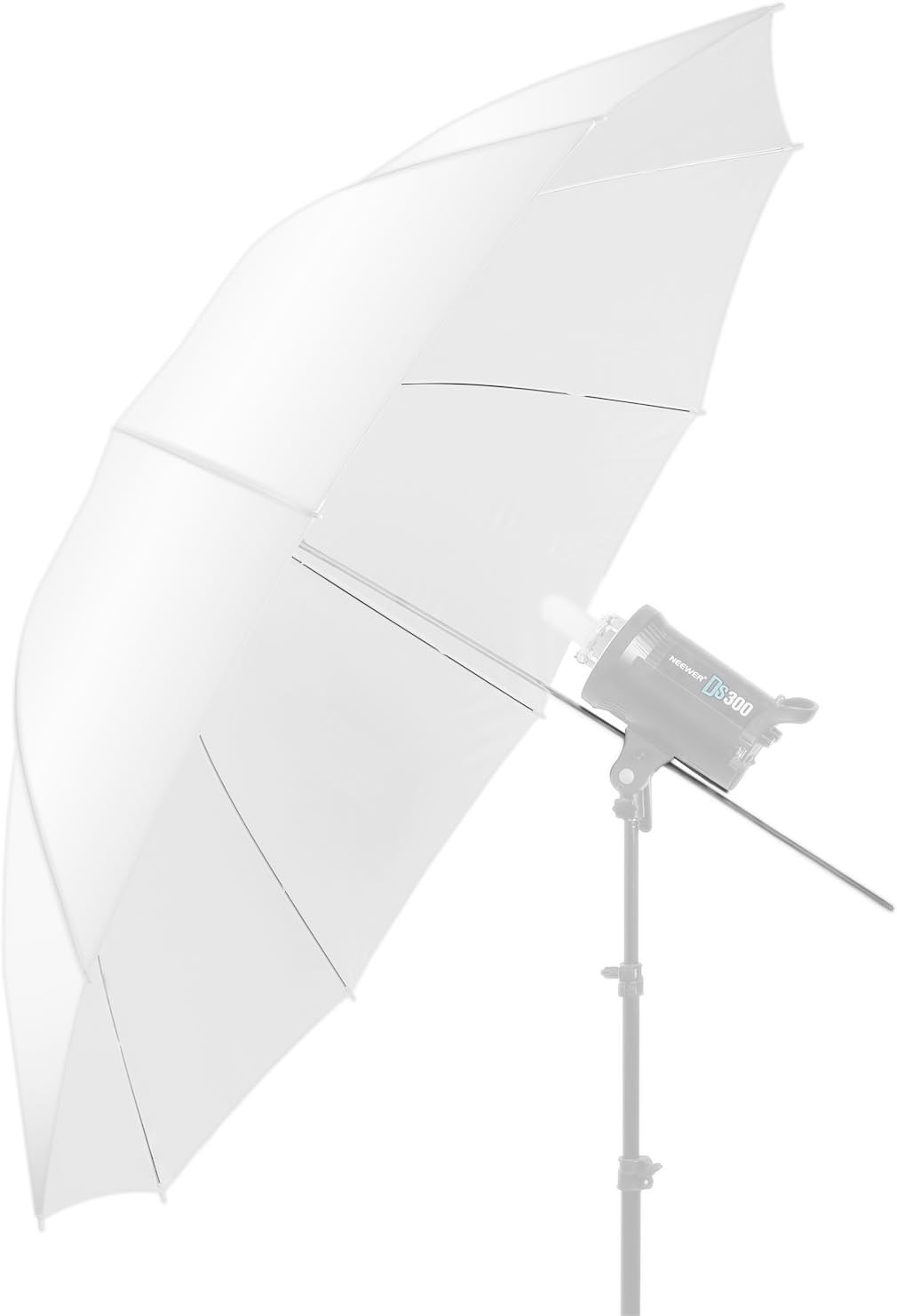 Neewer 10077716 60" Translucent White Soft Diffuser Umbrella