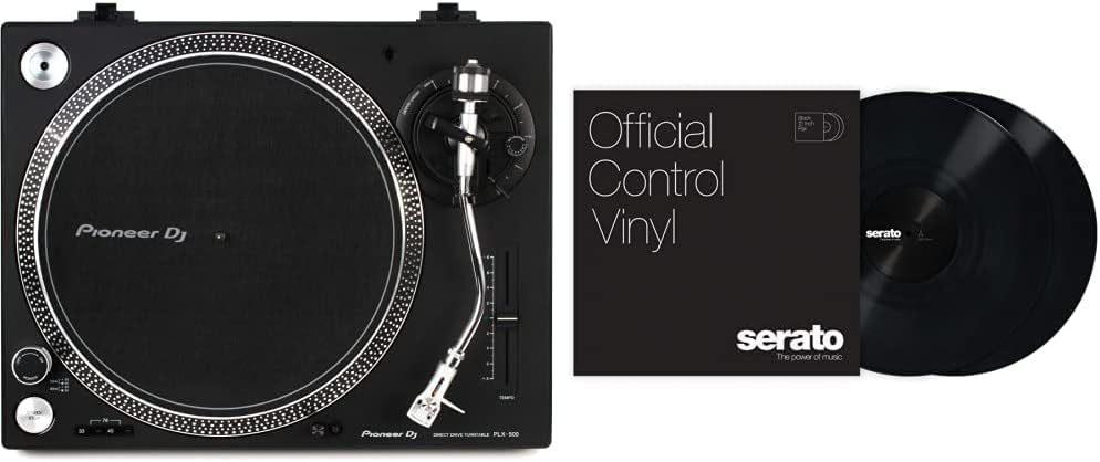Pioneer DJ PLX-500 Direct Drive Turntable Serato Vinyl