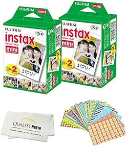 Fujifilm Mini Instant Film 40-Pack + Accessories