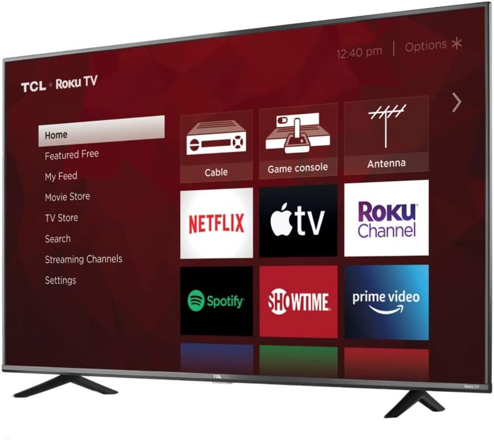 TCL 43S433 43-Inch 4K UHD Roku Smart TV HDMI Wi-Fi