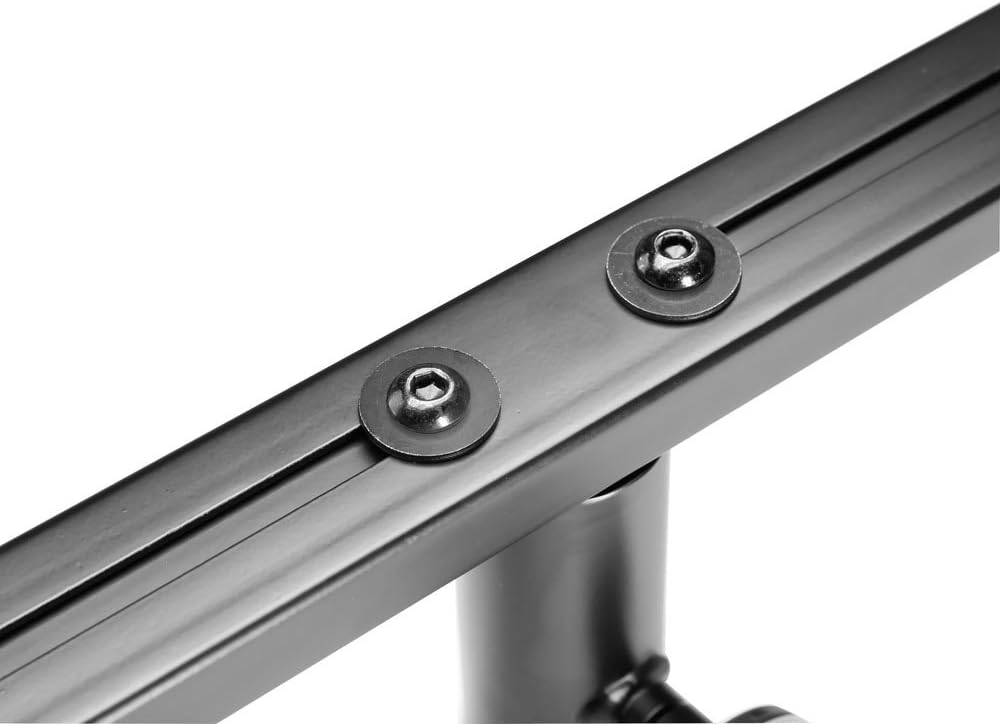 Gravity GRGSAT36B Black Speaker Stand T-Bar
