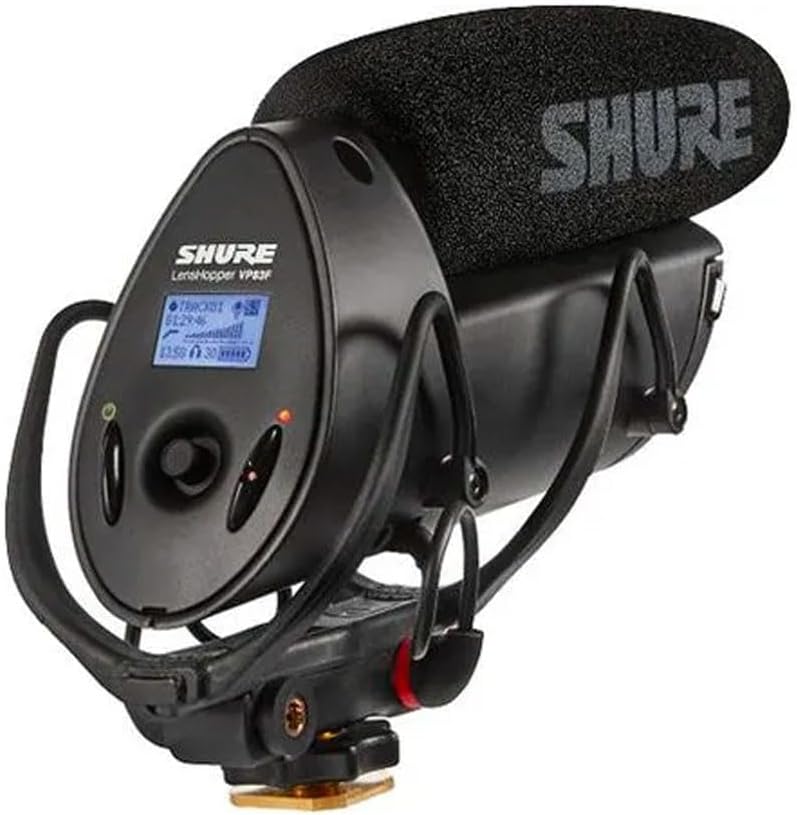 Shure VP83F LensHopper - Camera Microphone with Flash Recording