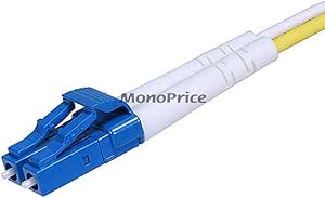 Monoprice 112895 Single Mode Fiber Optic Cable LC/ST 2M