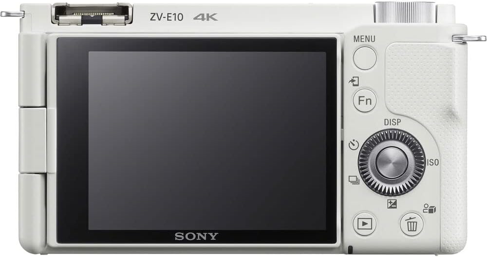 Sony ILCZV-E10L/W ZV-E10 White Mirrorless Vlogging Camera Kit