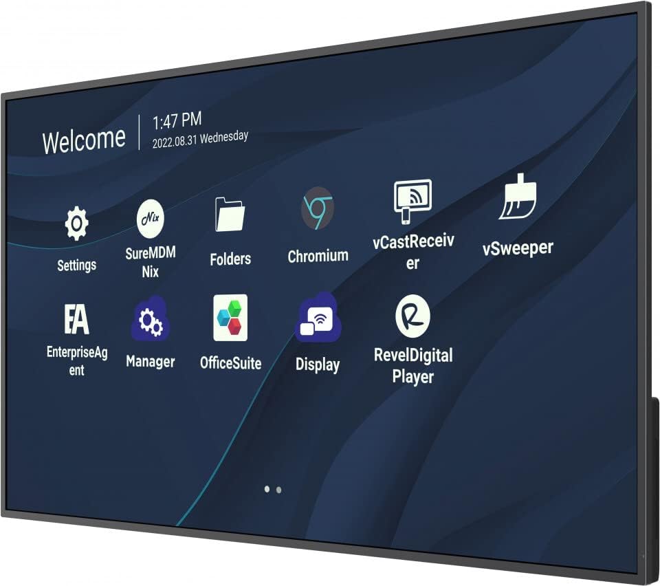 ViewSonic CDE5530 55" 4K UHD Wireless Presentation Display