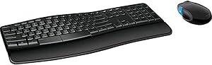 Microsoft L3V-00001 Sculpt Comfort Ergonomic Keyboard Mouse