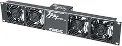 Middle Atlantic IUQFP-4 Ultra Quiet Quad Fan Panel - 220V