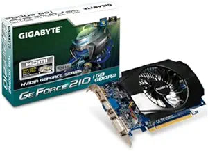 Gigabyte GV-N210D2-1GI GeForce 210 1GB HDMI Graphics Card — main product image