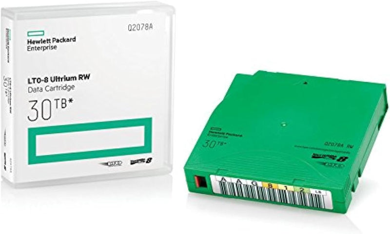 HP Q2078A LTO-8 Ultrium 30TB RW Data Cartridge — main product image