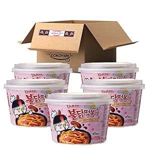 Samyang Bulldark Spicy Chicken Tteokbokki 5-Pack — main product image