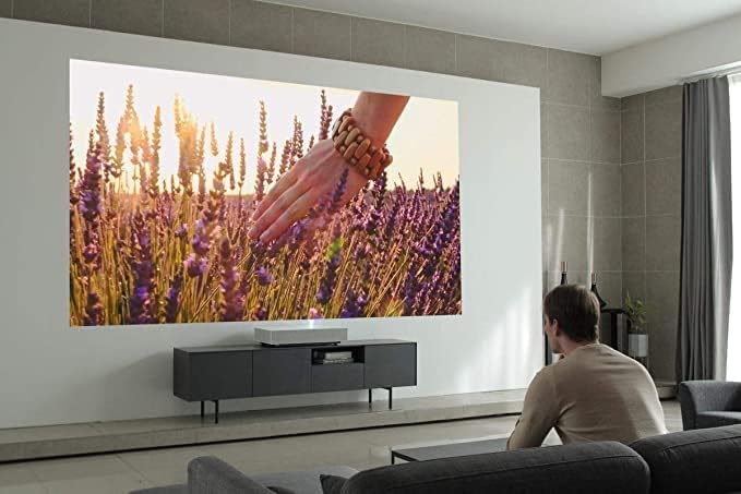 LG HU85LA Ultra Short Throw 4K Laser Projector (Renewed)