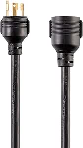 Monoprice 140143 6ft Heavy Duty Locking Extension Cord