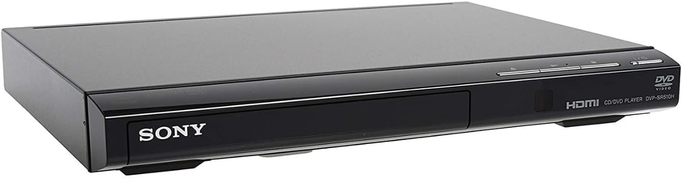 Sony DVP-SR510H DVD Player 1080p Upscaling Bundle