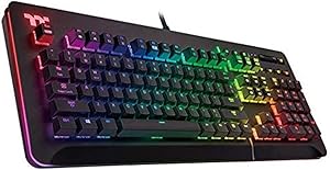 Thermaltake KB-LVT-BLBRUS-01 Level 20 RGB Cherry MX Blue Gaming Keyboard — main product image