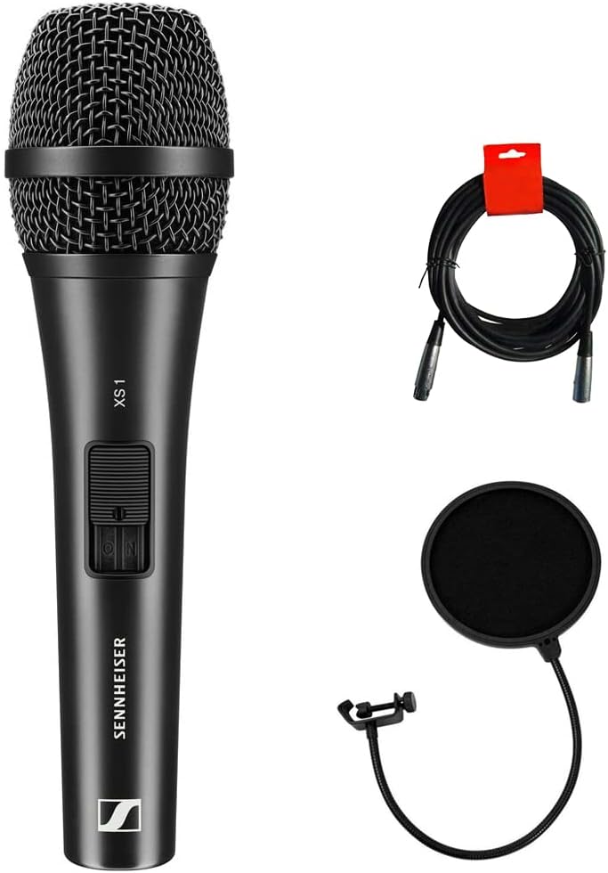 Sennheiser XS 1 Handheld Cardioid Vocal Microphone Bundle