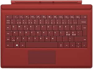 Microsoft RD2-00077 Surface Pro 3 Type Cover (Red) — main product image