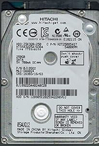 Hitachi HTS543225A7A384 250GB 2.5" Internal Hard Drive