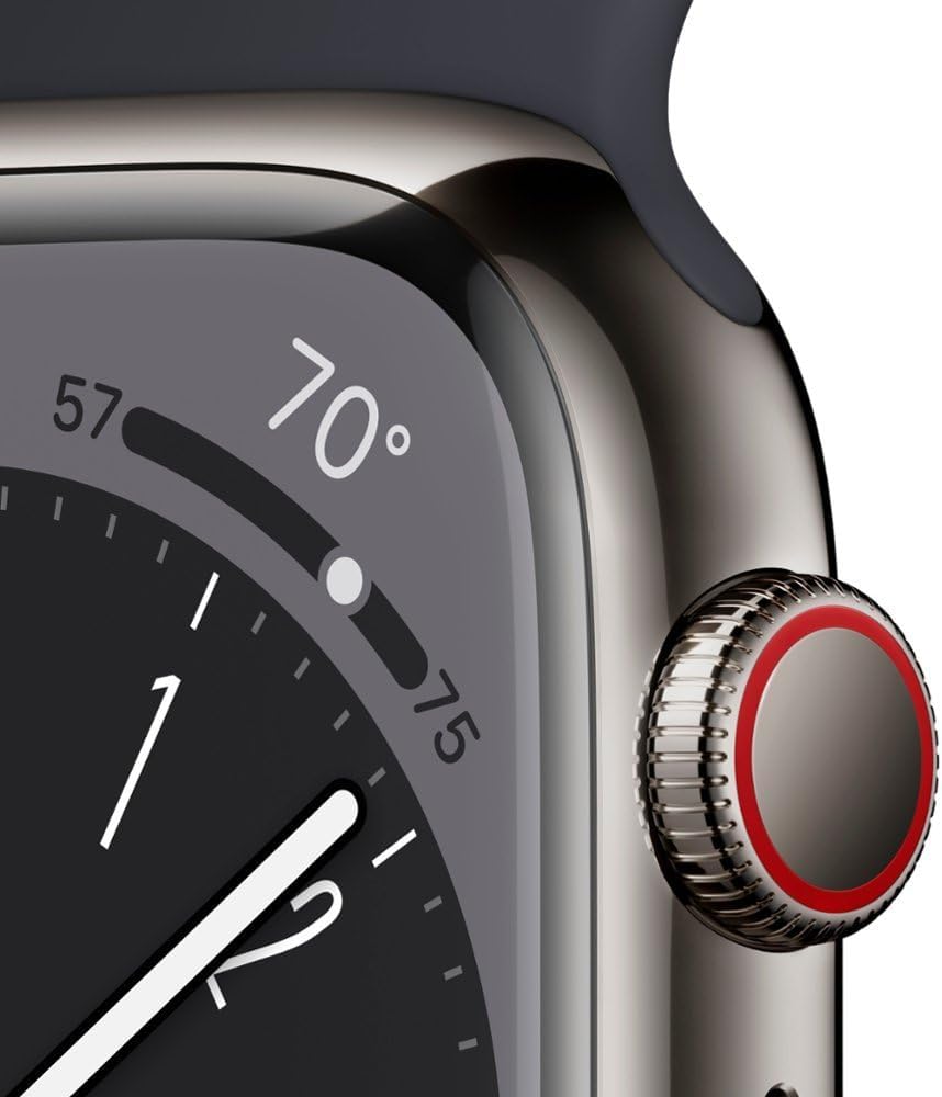 Apple A2772 Watch Series 8 GPS Cellular 41mm Renewed