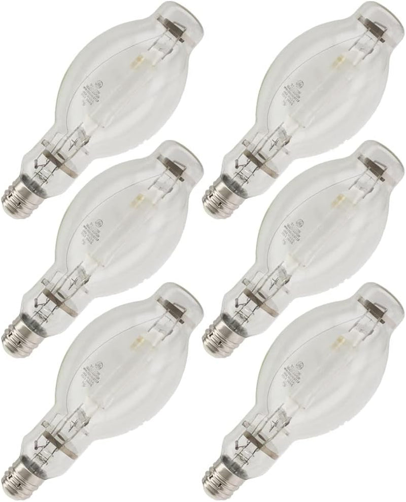 GE MVR1000/U/BT37 1000W Metal Halide Lamp (6-Pack) — main product image