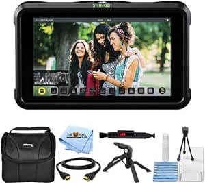 Atomos Shinobi SDI Monitor: 5" 3G-SDI 4K HDMI Pro Bundle