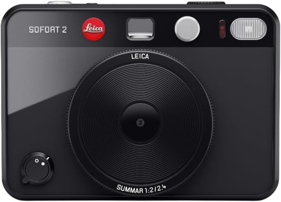 Leica Sofort 2: Hybrid Instant Camera, LCD, FOTOS App, Black