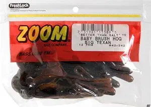Zoom Baby Brush Hog Big Tex Fishing Lure — main product image
