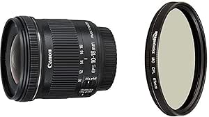Canon EF-S 10-18MM IS STM Lens Polarizer Kit