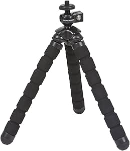 Monoprice 110271 Medium Flexible Tripod - Black
