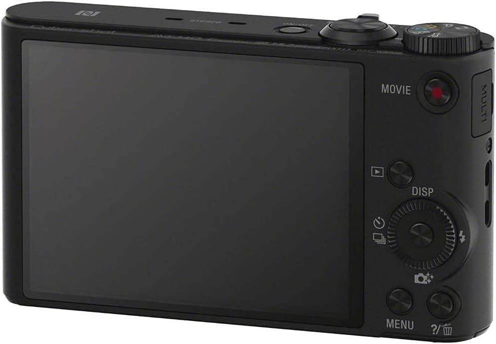 Sony DSCWX350/B 18MP Digital Camera Black 20x Zoom