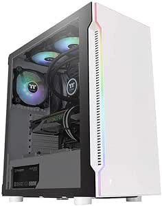 Thermaltake CA-1M3 H200 TG RGB Mid Tower Case White — main product image