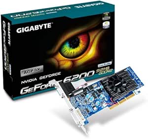Gigabyte GV-N62-512L GeForce 6200 512MB AGP Graphics Card