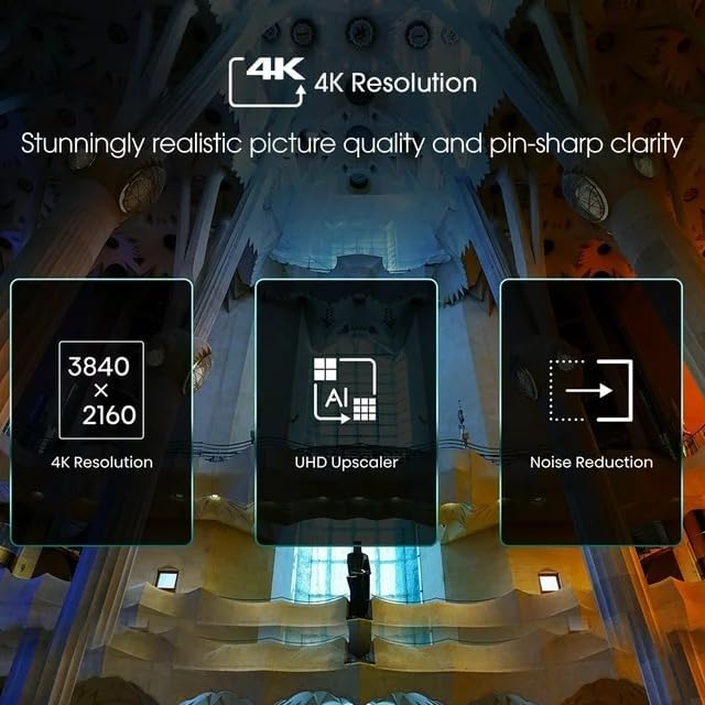 Hisense 43R6E4 43-Inch 4K UHD Smart TV Renewed